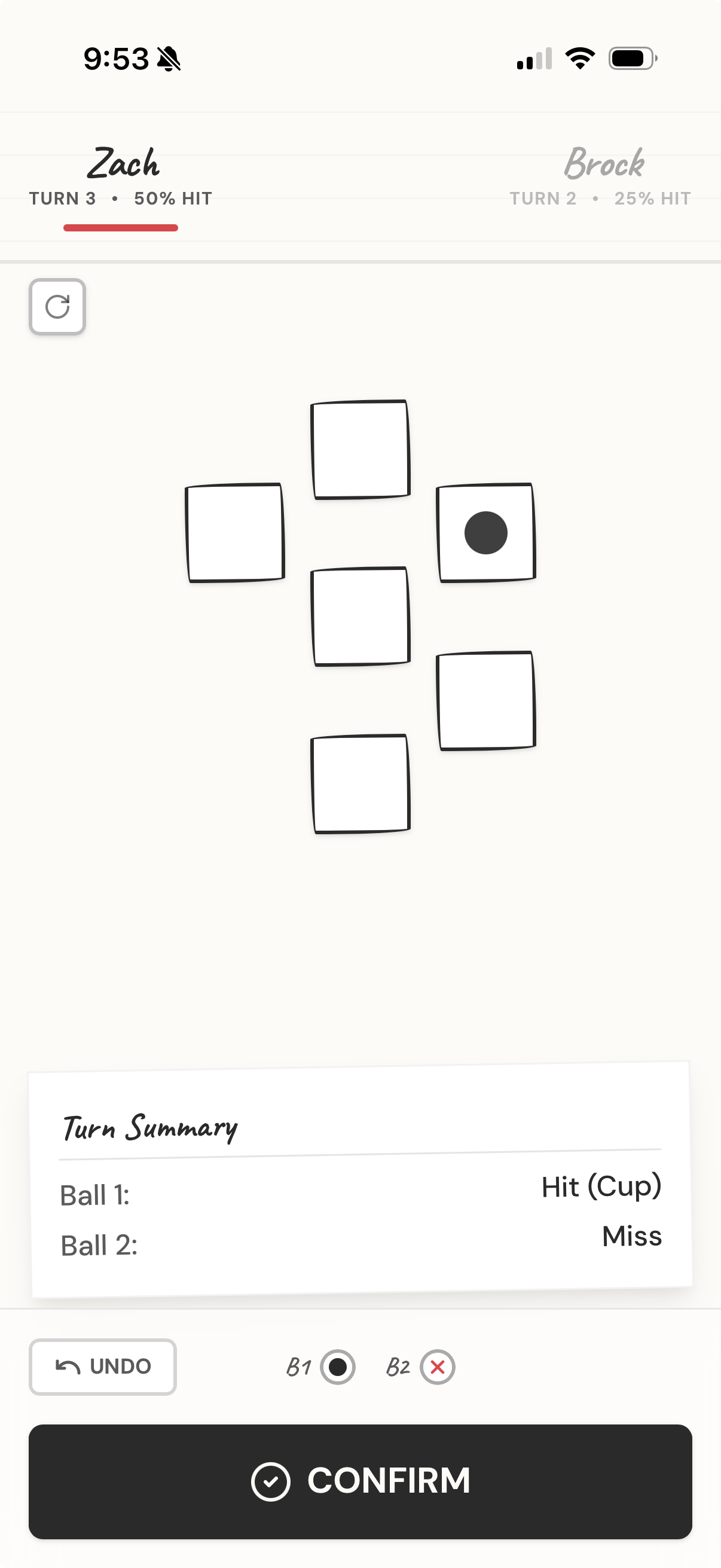 Live gameplay tracking